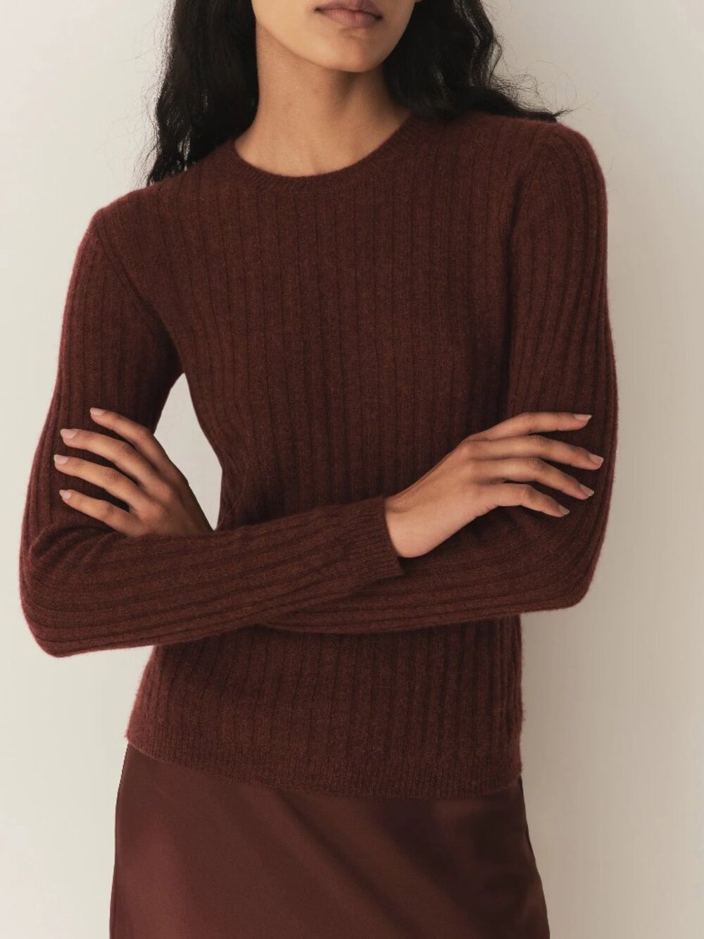 NWT Dôen Hyeres Sweater in Dark Garnet